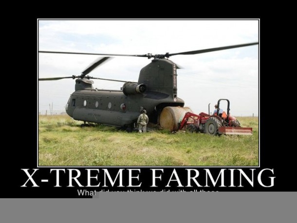 How we farmers get it done in Alberta - Meme Guy