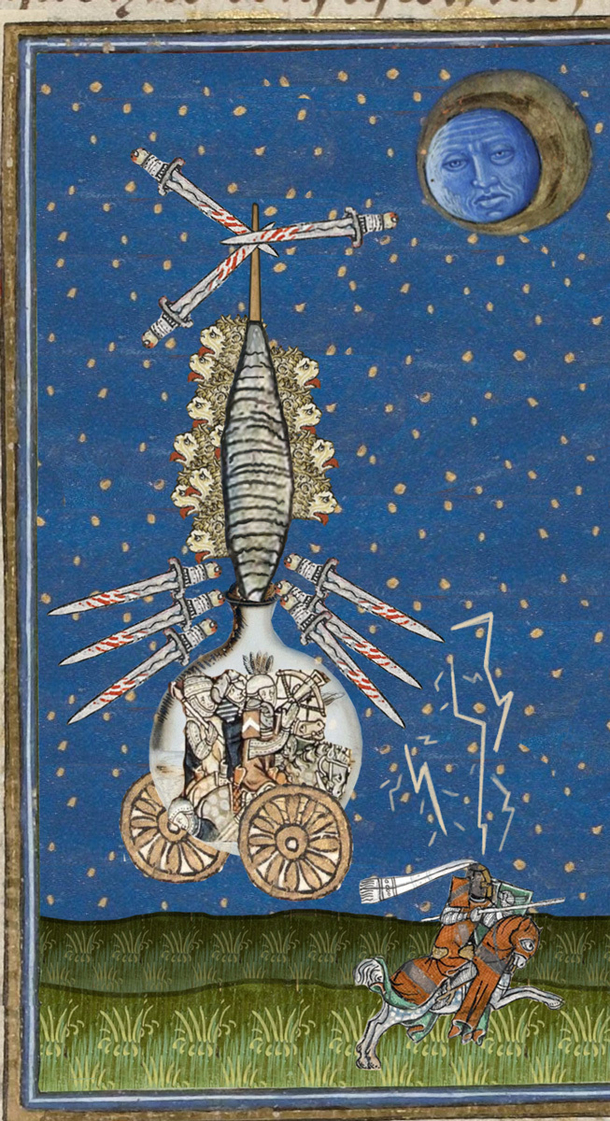 How would you explain an attack helicopter to a th century artist