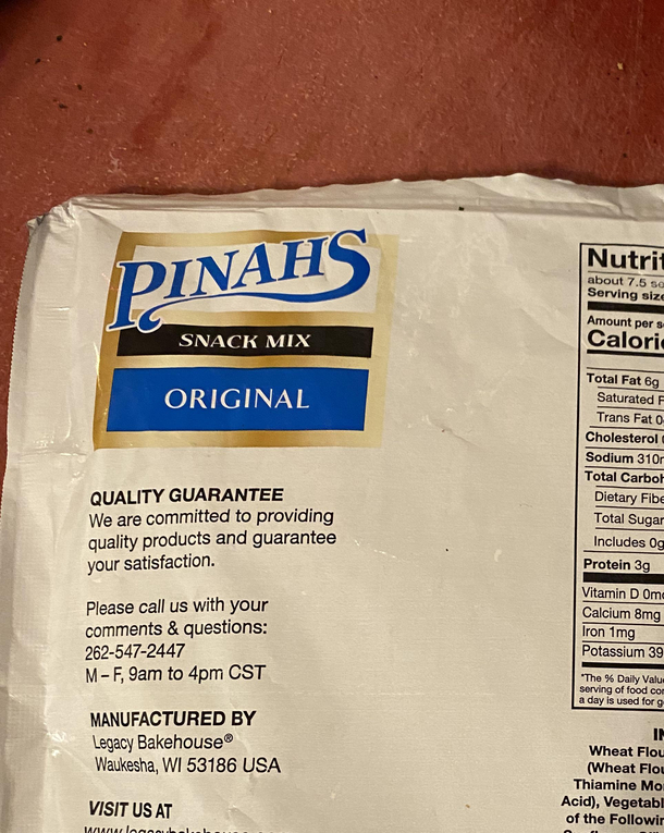 How would you pronounce this snack mix brand