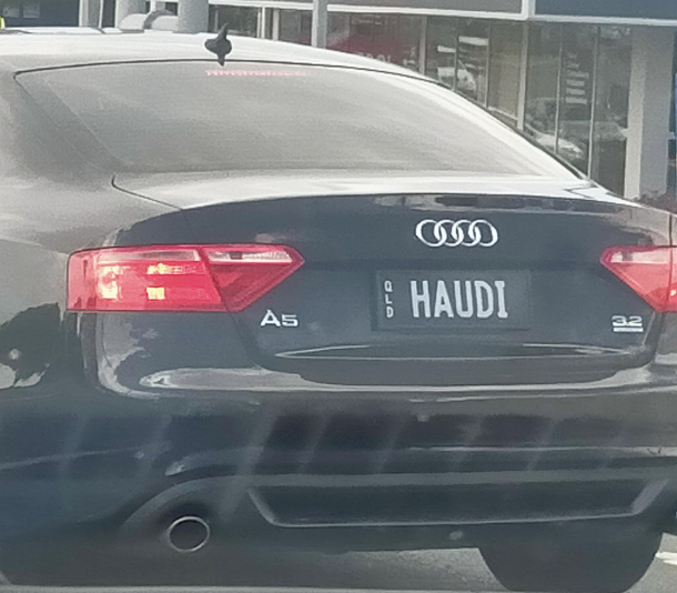 Howdy mister Audi