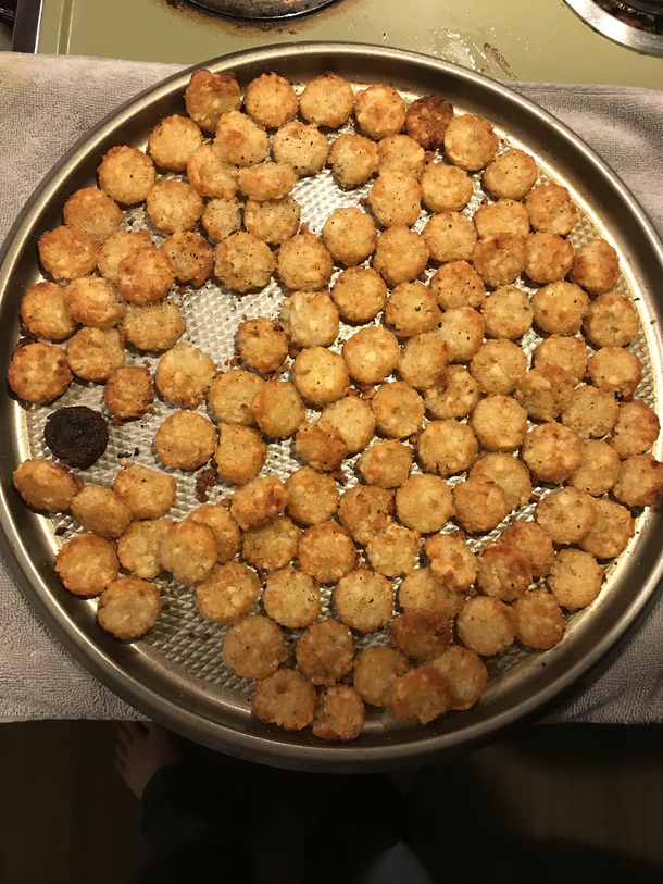 Howhow did my oven roast this one tot