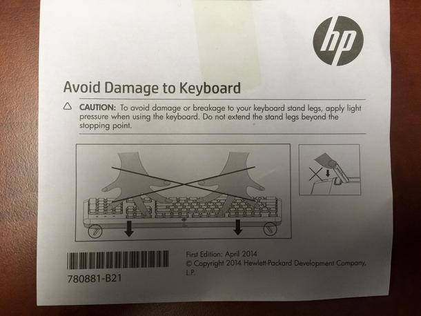 HP this is not how hands look