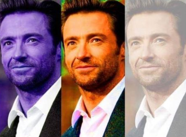 Hue Jackman and his brothers Saturation Jackman and Lightness Jackman
