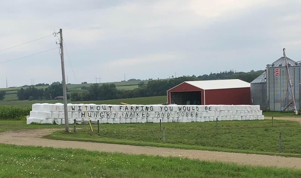 Hug a farmer