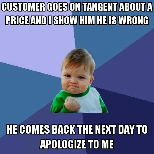 Huge win as a retail worker