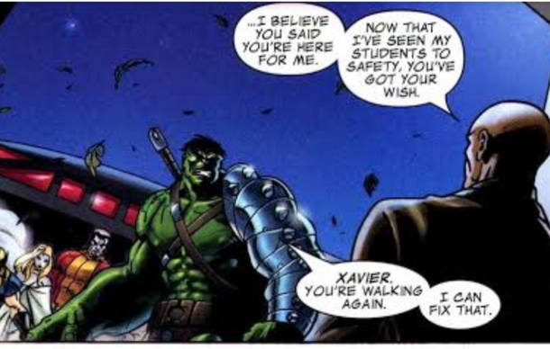 Hulk being savage