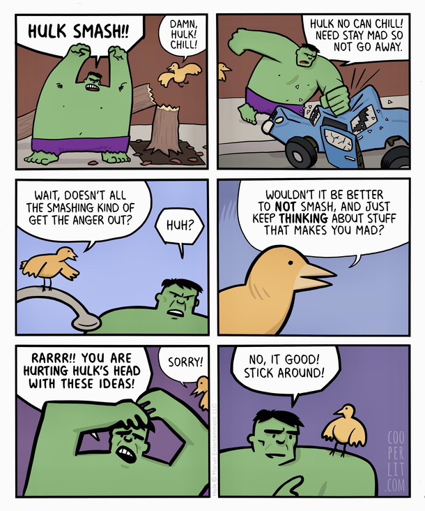 HULK NO CAN CHILL