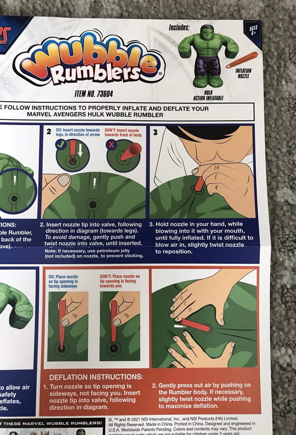 Hulks gaping asshole