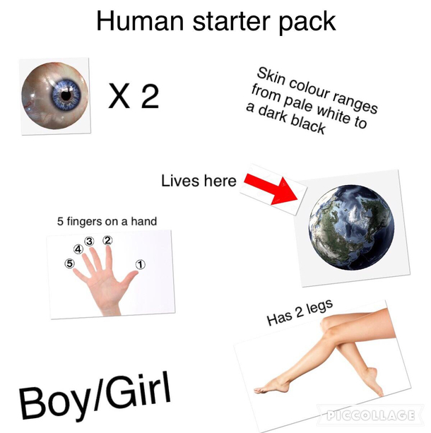 Human starter pack
