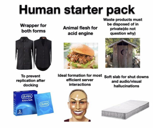 Human starter pack