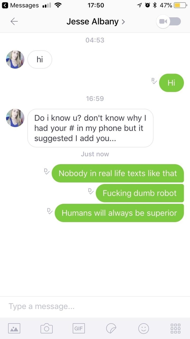 Humans  - Bots 
