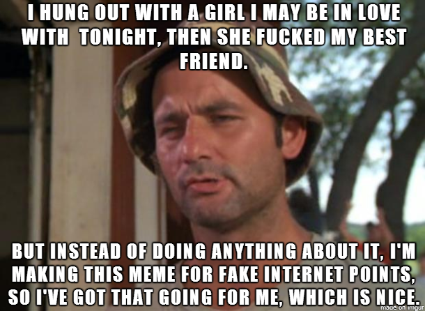 Hung out with a girl