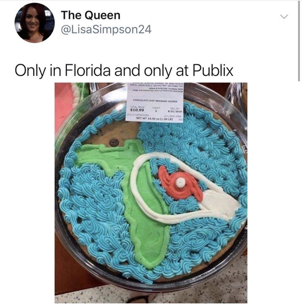 Hurricane Dorian cake Brutal even for you Florida
