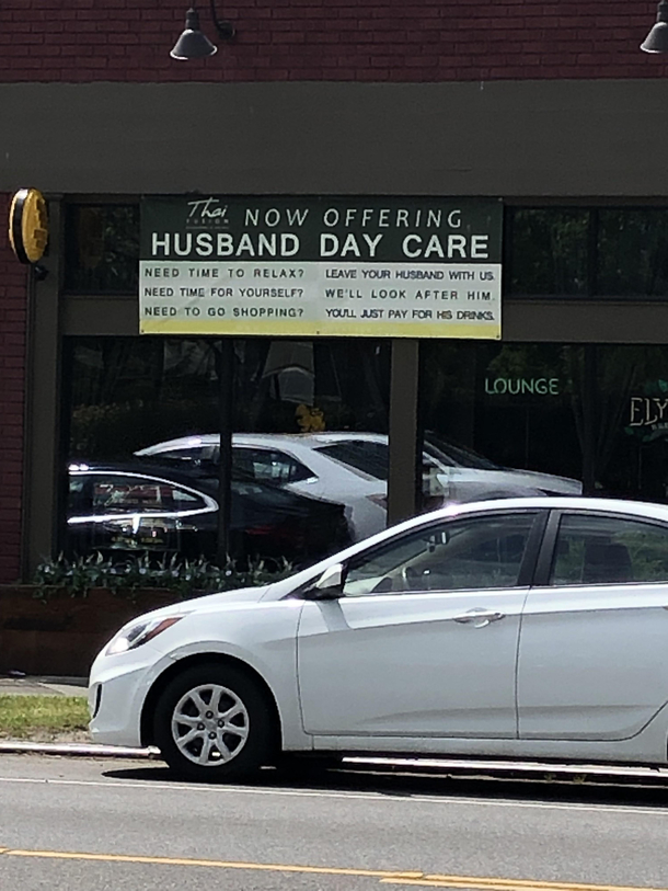 Husband daycare