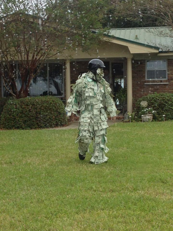 Hween costume by a friends husband His name is Bill
