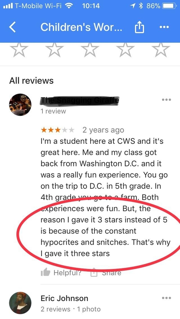 Hypocrites and snitches th grade is rough