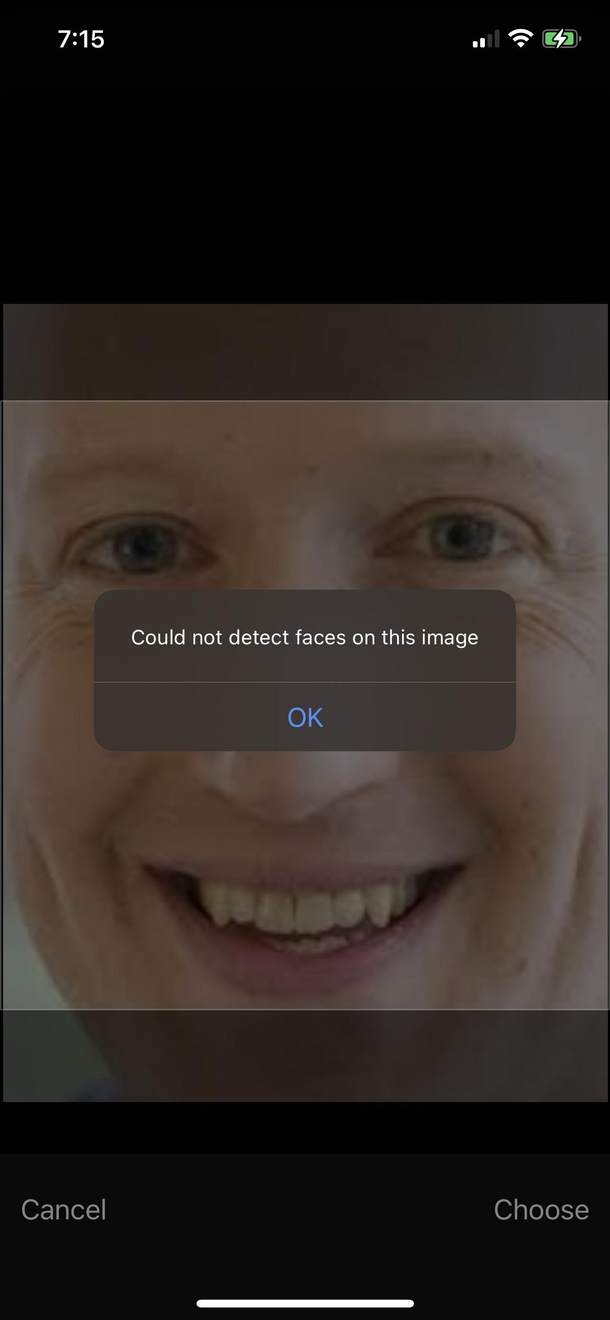 I agree with the app