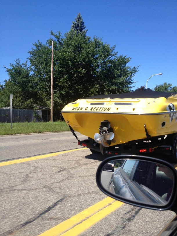 I almost crashed trying to take a picture of this