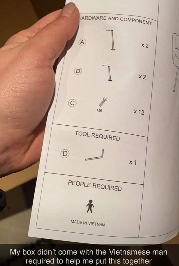 I always hate it when a piece is missing