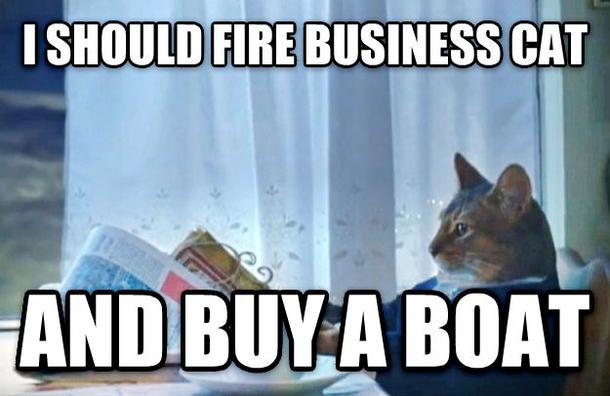 I always pictured him as the boss