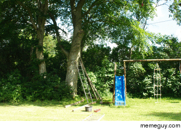 I always wanted a treehouse - so I build one for my daughter