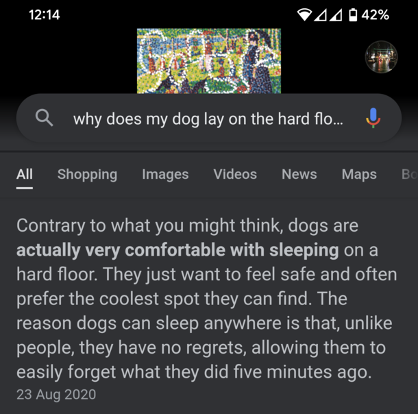 I am a dog Woof