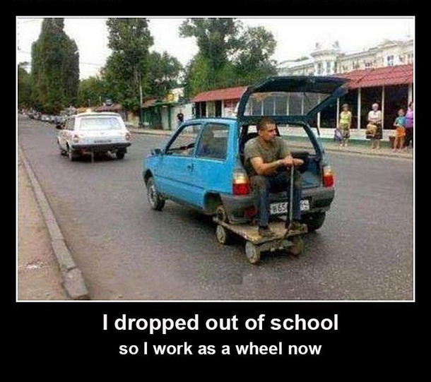 I am a wheel now