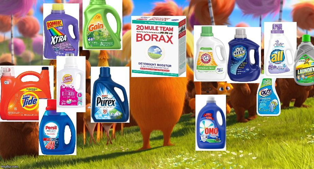 I am the Borax I speak for the detergent