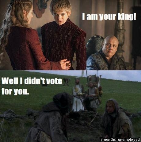 I am your king