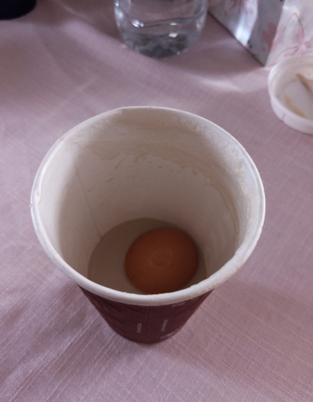 I asked for a surprise in the notes of my uber order Gotta say its an eggcellent surprise