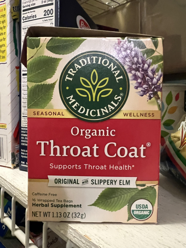 I asked my wife why she would buy something she can get at homeshe was not amused