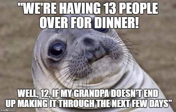 I asked the cashier what she was doing for Thanksgiving