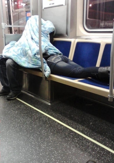 I bet hes telling her a scary story