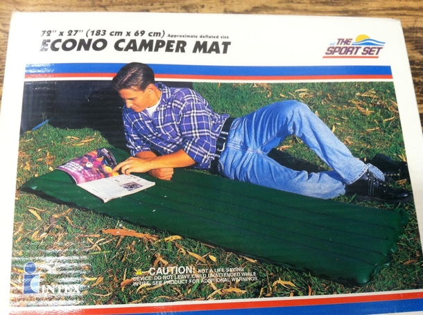 I bet its a lot more comfortable if you are actually on the mat itself
