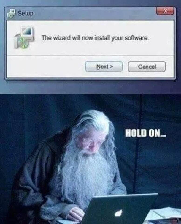 I bet Merlin never had to do this