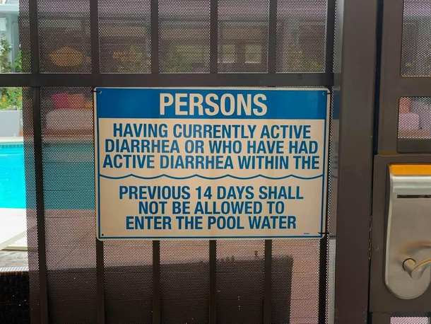 I bet the story behind this sign is pretty interesting