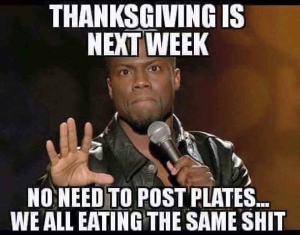 I bet youre not having turkey