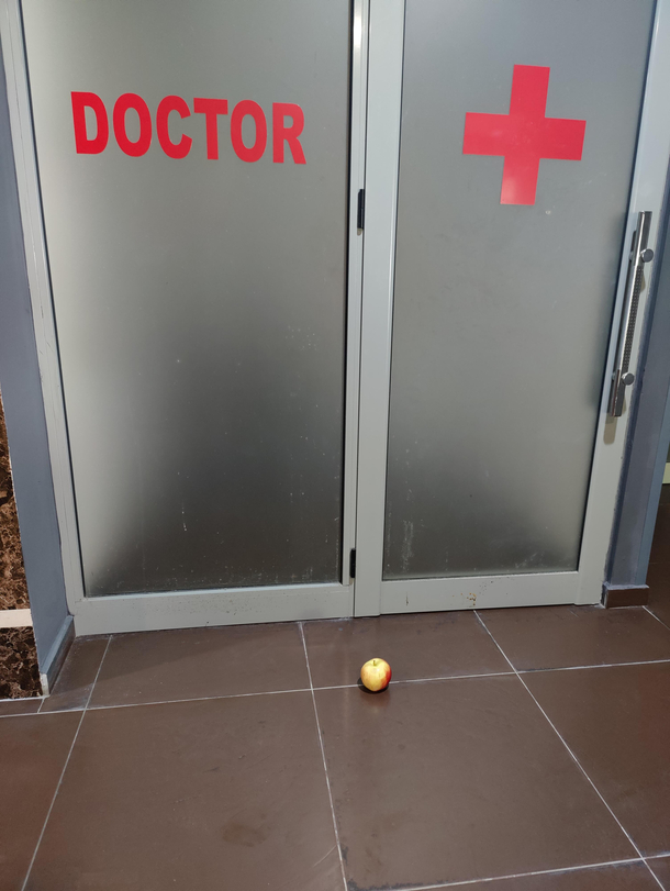 I blocked Drs path Im bad