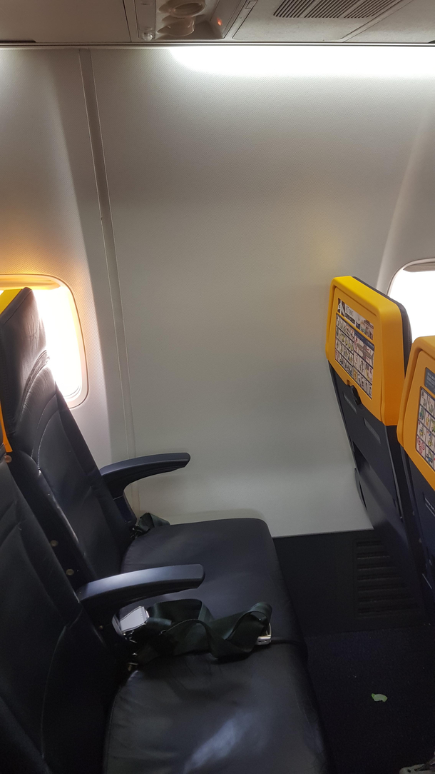 I booked a window seat