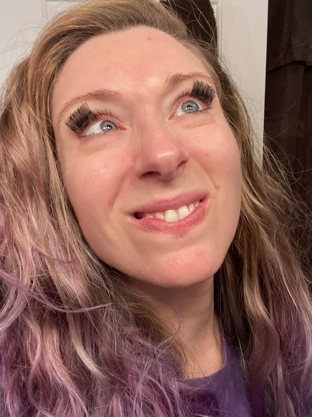 I bought some accent lashes They look so natural