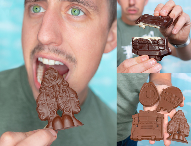 I build unnecessary things so I created chocolate bars inspired by the song WAP