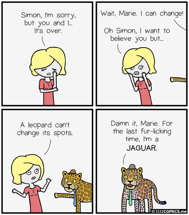 I can change