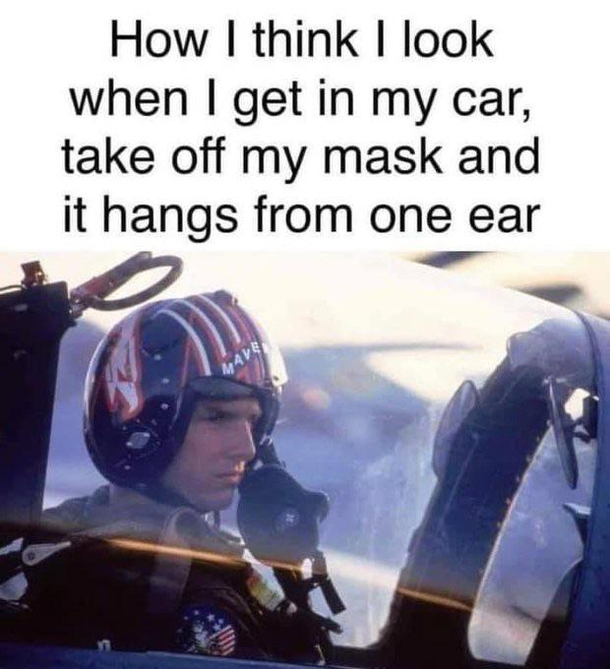 I can hear Highway to the danger zone as I do this