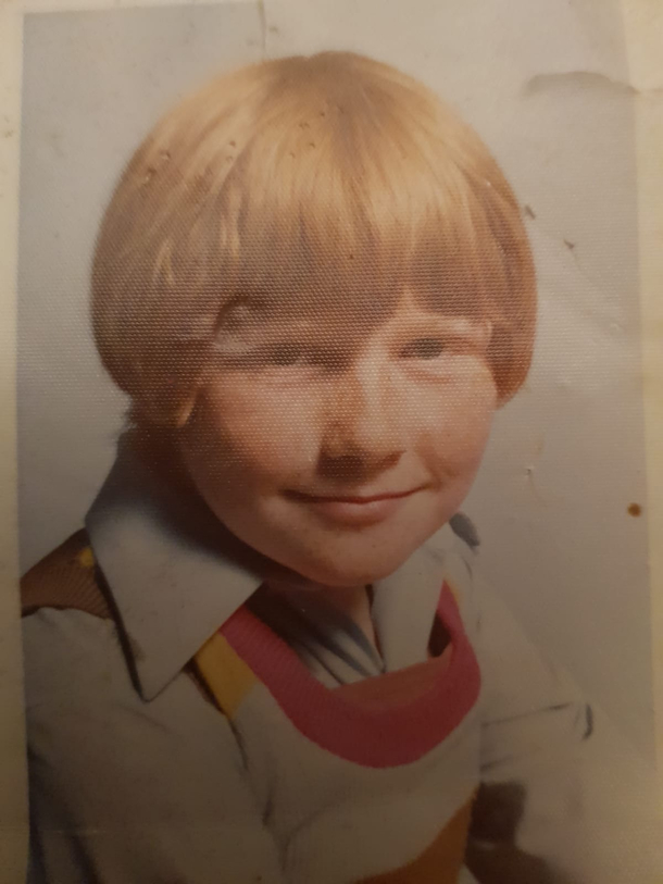 I cant be the only one who thinks that my dad boy in photo looked like Ed Sheeran 