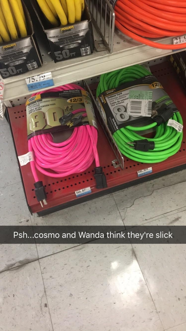 I caught those fairly odd parents