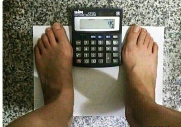 I choose my weight