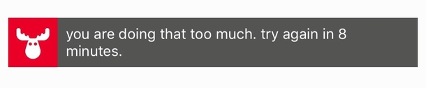 I commented once for the first time