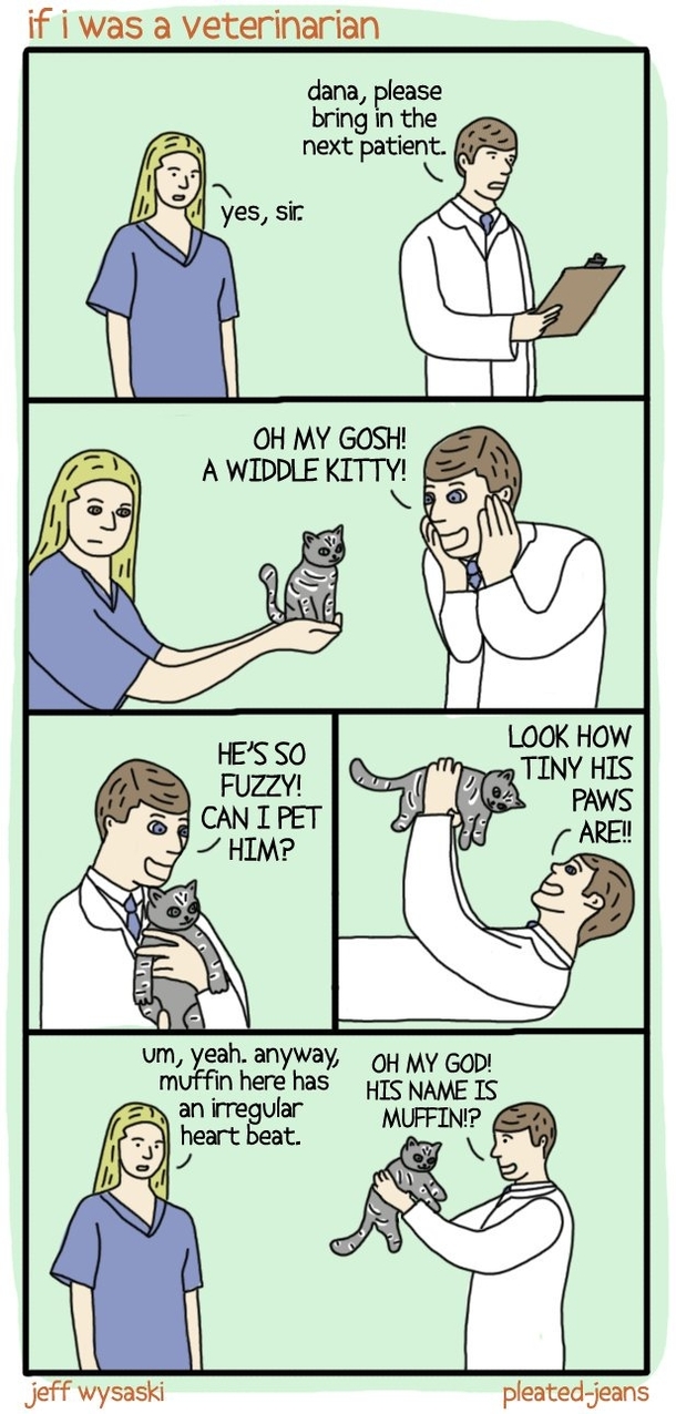 I could never be a veterinarian