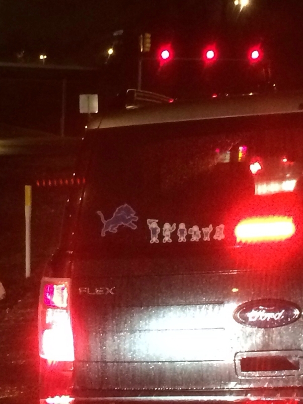 I couldnt help but imagine this mans family was killed in a horrible zoo accident