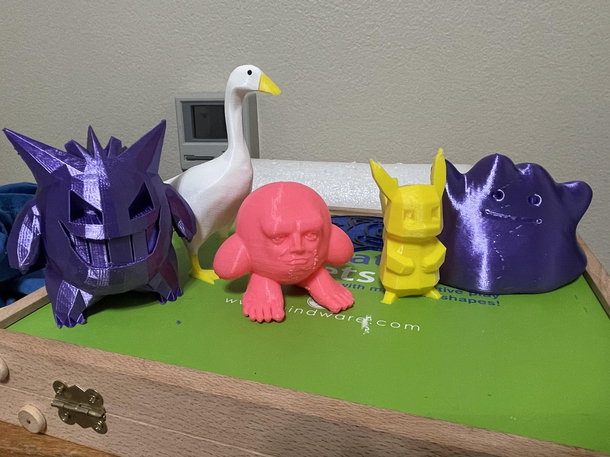 I d printed some of my  year olds favorite video game characters he hasnt questioned me about Kirby yet